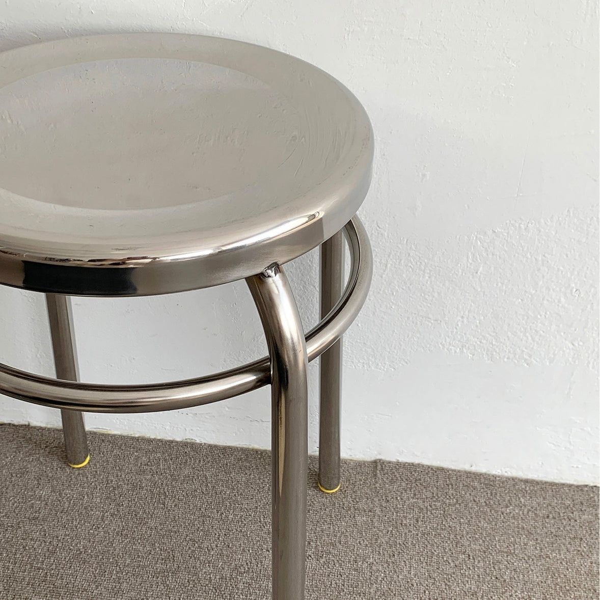 BR-1434-vamir-vamir スツール｜Stainless Round Stool