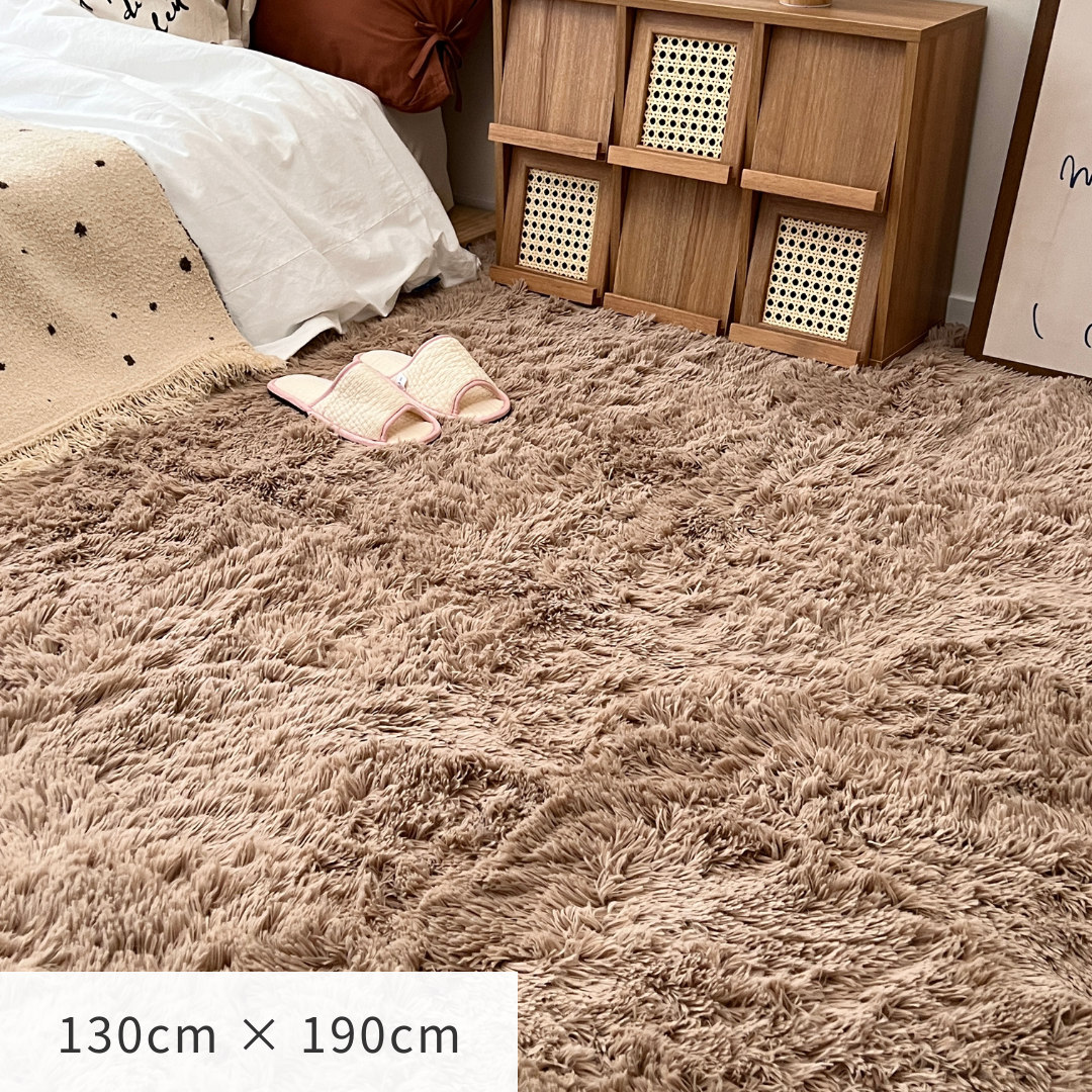 BR-2770-Little Rooms select-puppy 洗えるシャギーラグ