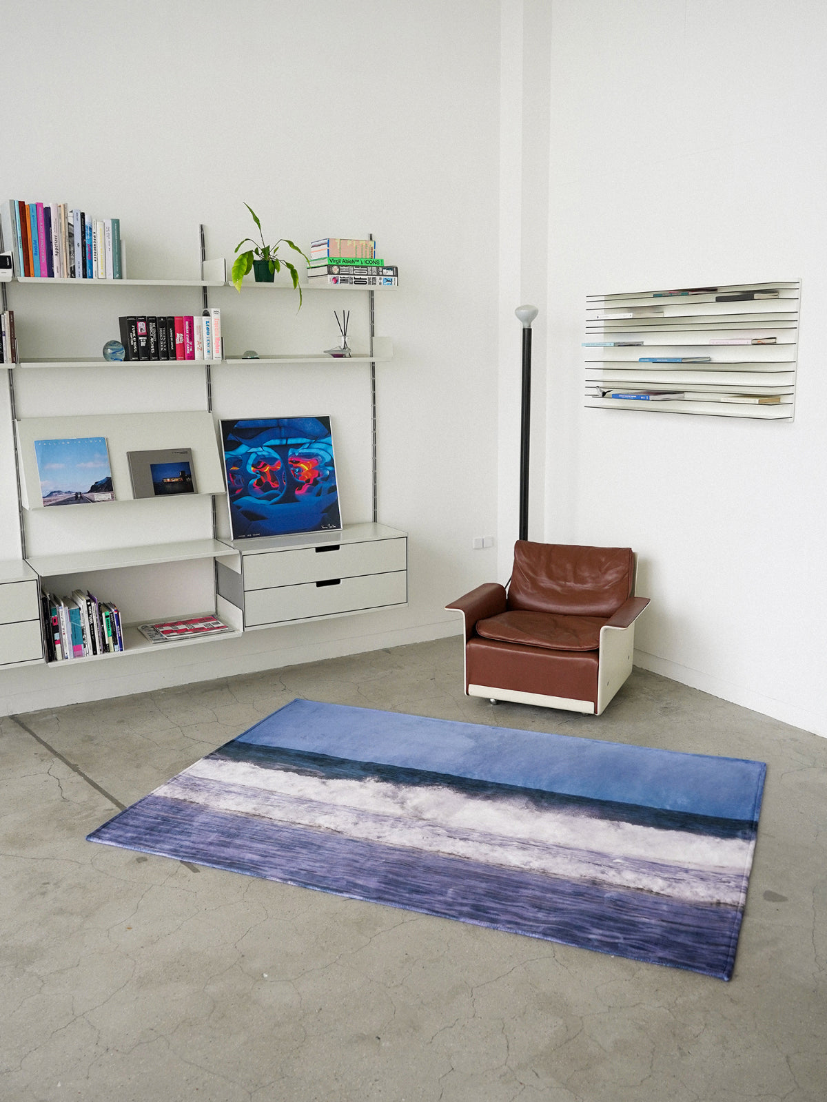 BR-3789-sleeptight.object-sleeptight.object ラグ｜blue pado rug