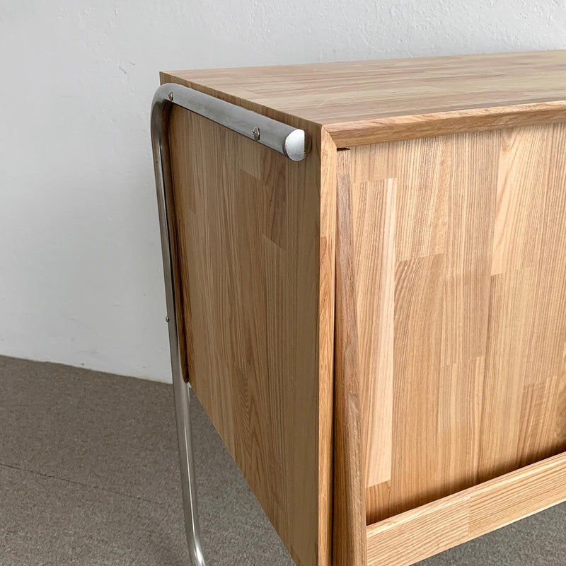 BR-1460-vamir-vamir ラック｜Ash Stainless Magazinerack Side Table