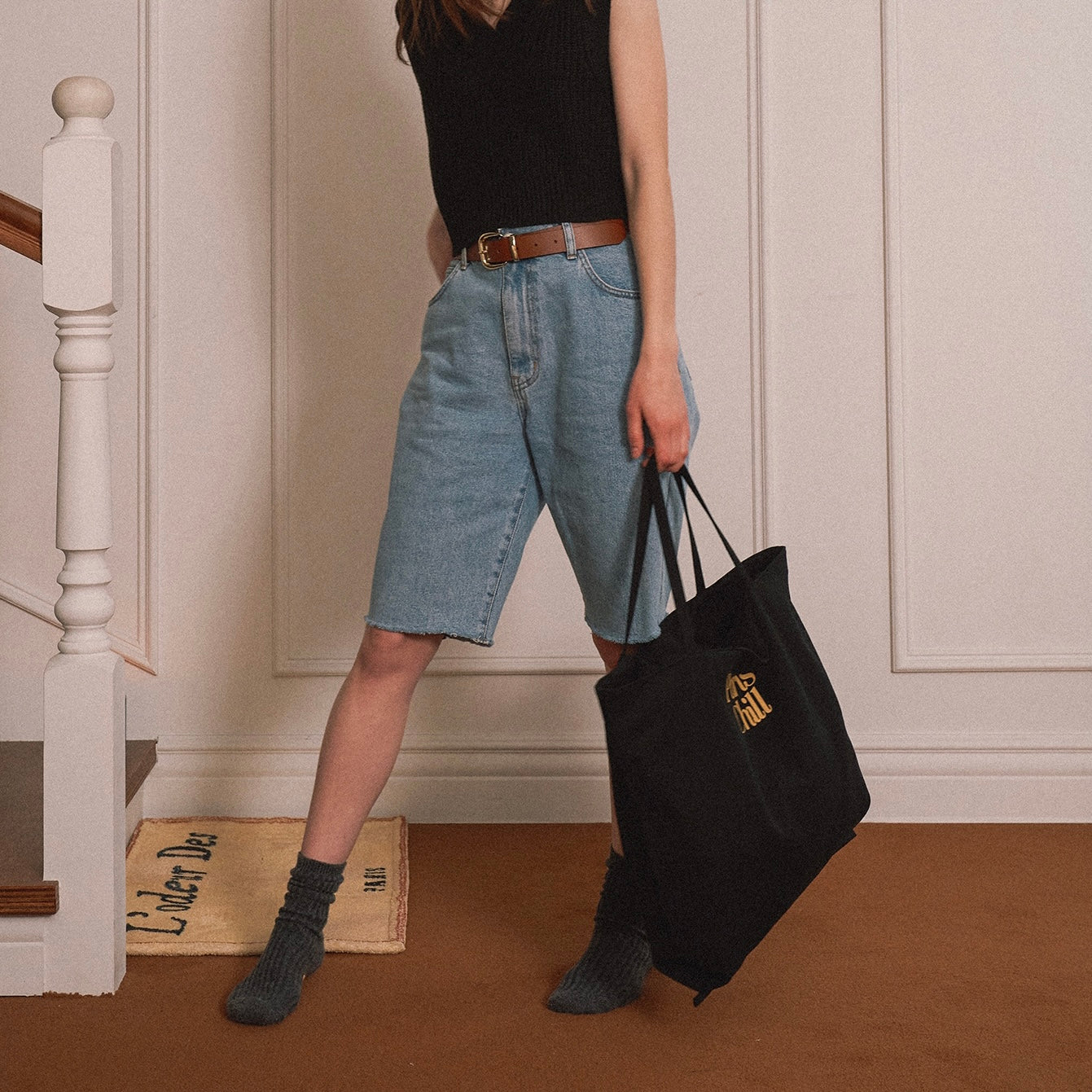 BR-3080-HOTEL PARIS CHILL-HOTEL PARIS CHILL トートバッグ｜La Saison of Parischill Bag
