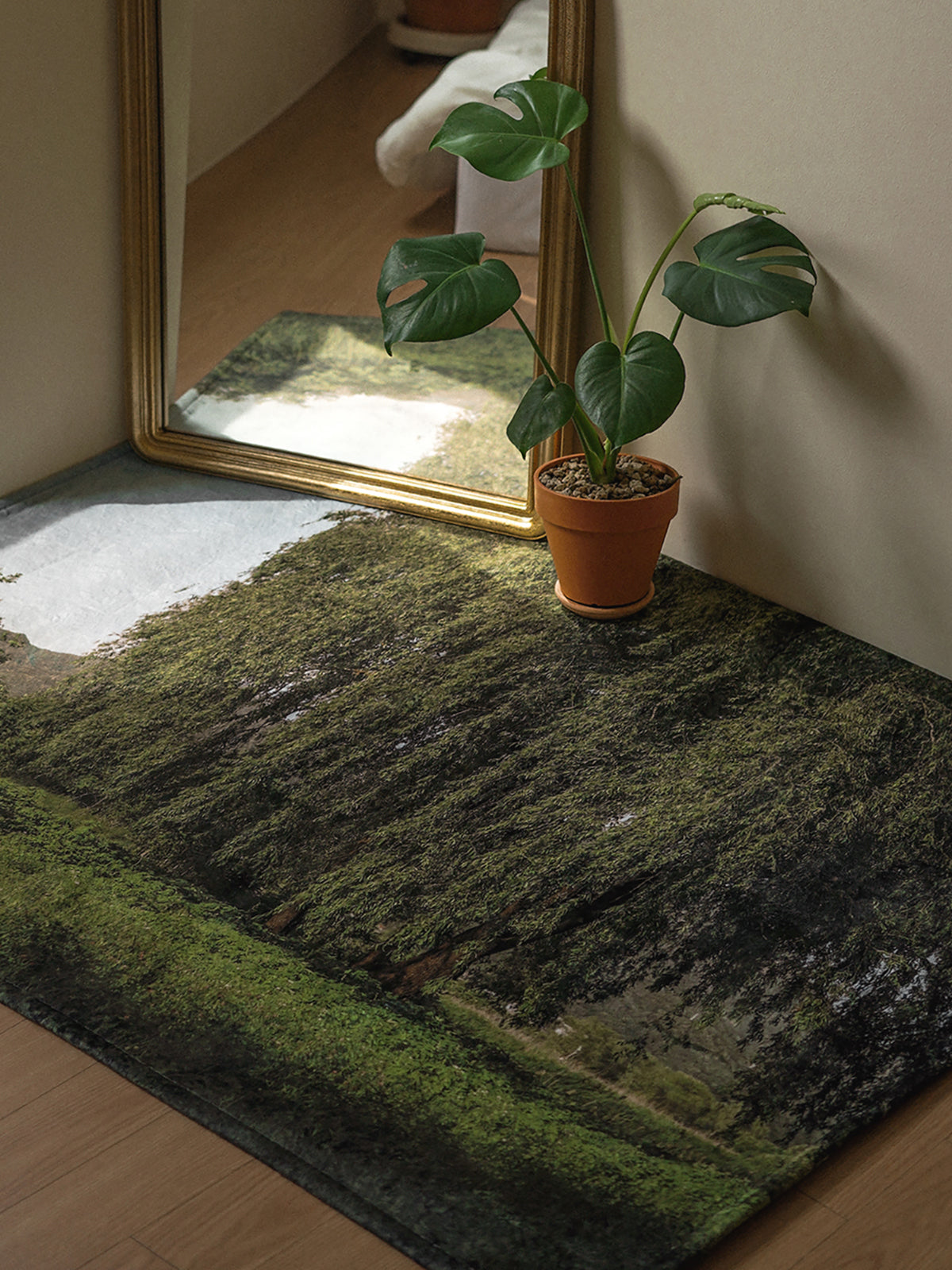 BR-3785-sleeptight.object-sleeptight.object ラグ｜green willow rug