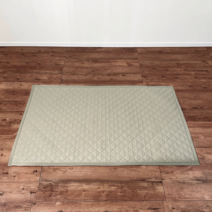 OR-1487-Little Rooms-ふわっと軽やかキルトラグ air rug -chic color-