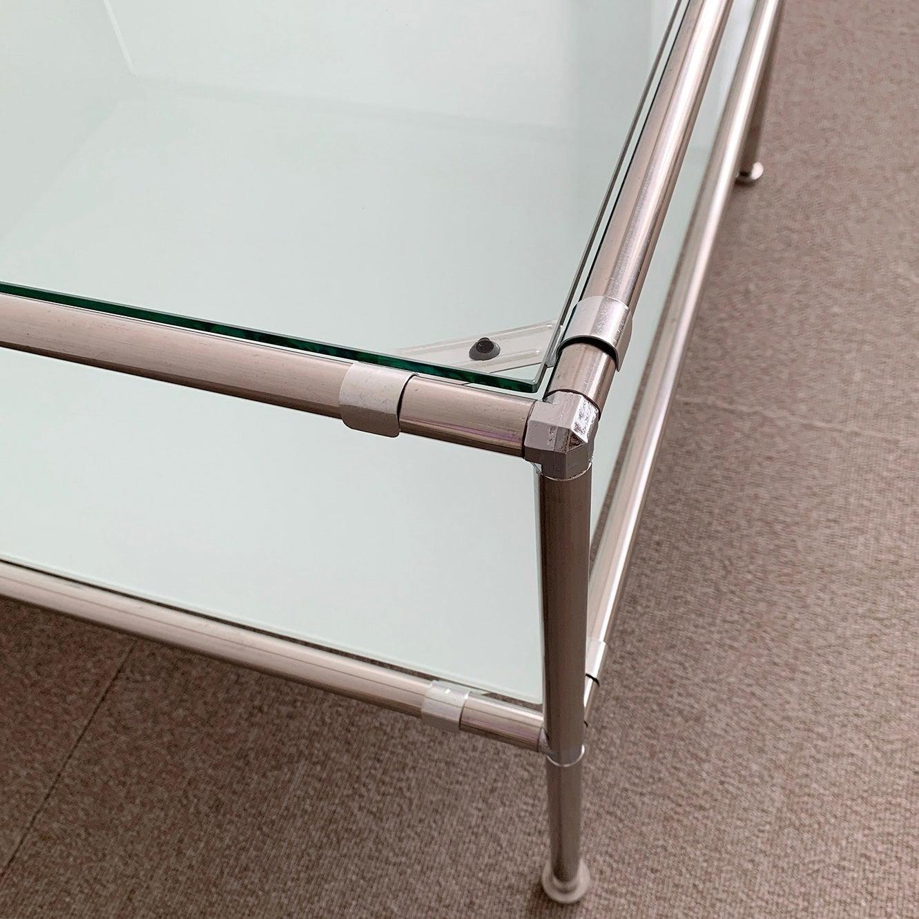 BR-1396-vamir-vamir ローテーブル｜Stainless Modular 2tier Sofa Table