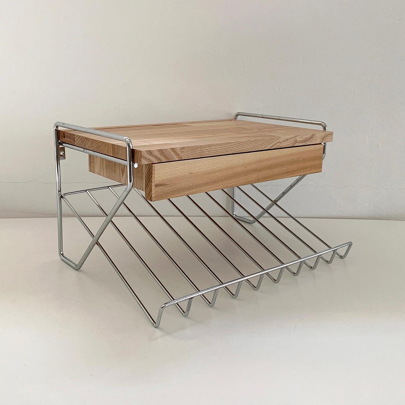 BR-1451-vamir-vamir デスク収納｜Magazinerack Wall Shelf Mini Table