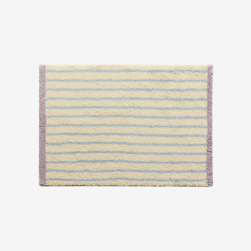 Ritten ミニラグ｜Blueberry stripe Door Mat