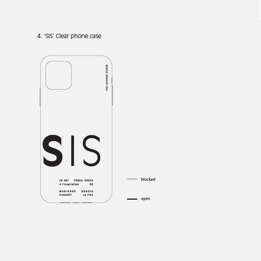 tls. スマホケース｜SIS Phone case kit