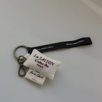 HOTEL PARIS CHILL キーホルダー｜La Saison Embroidery Keychain
