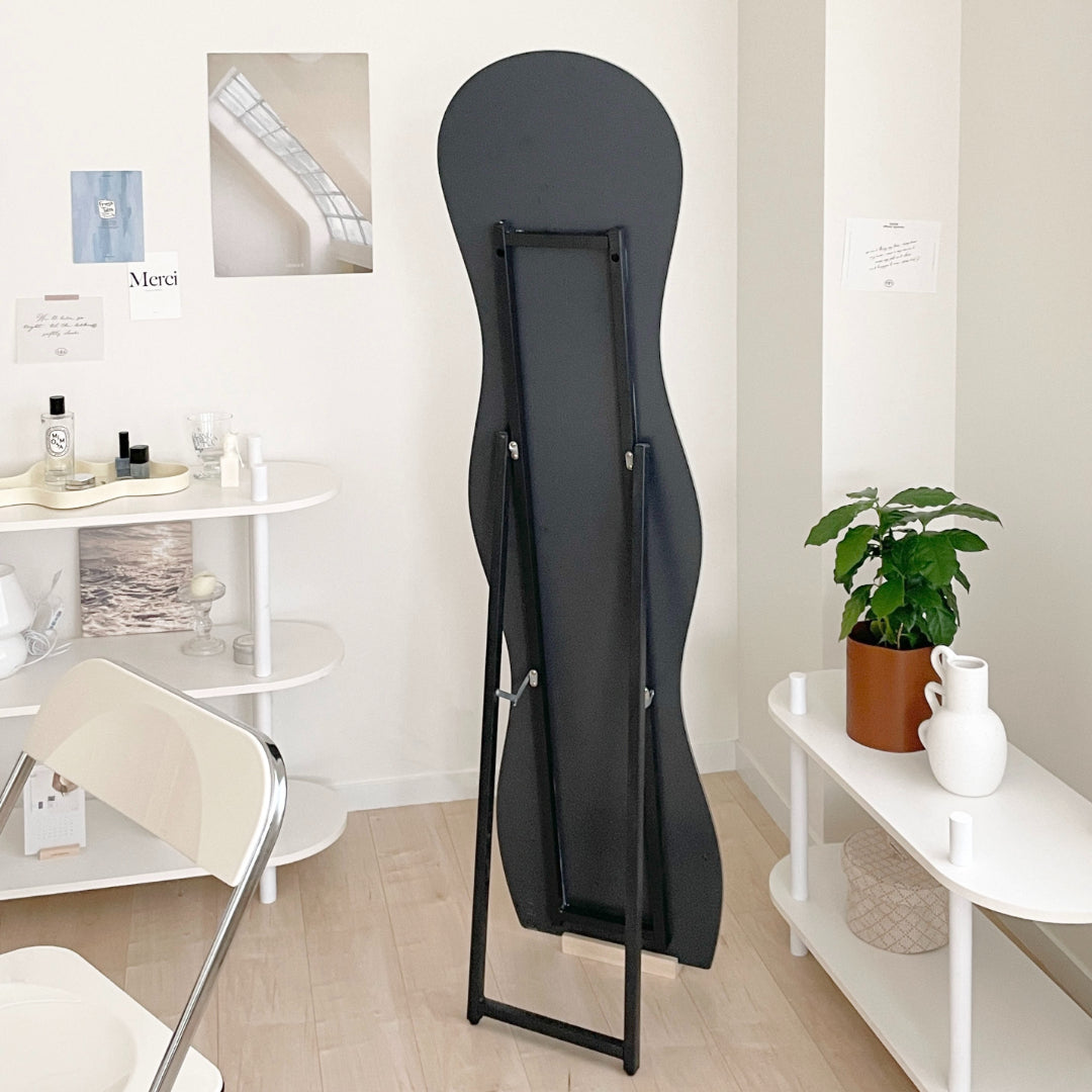 AL-2391-Little Rooms select-ウェーブスタンドミラー