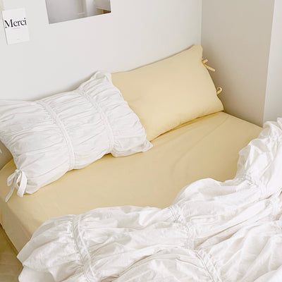 OR-2058-Little Rooms-ボックスシーツ｜plain mattress cover -pale color-