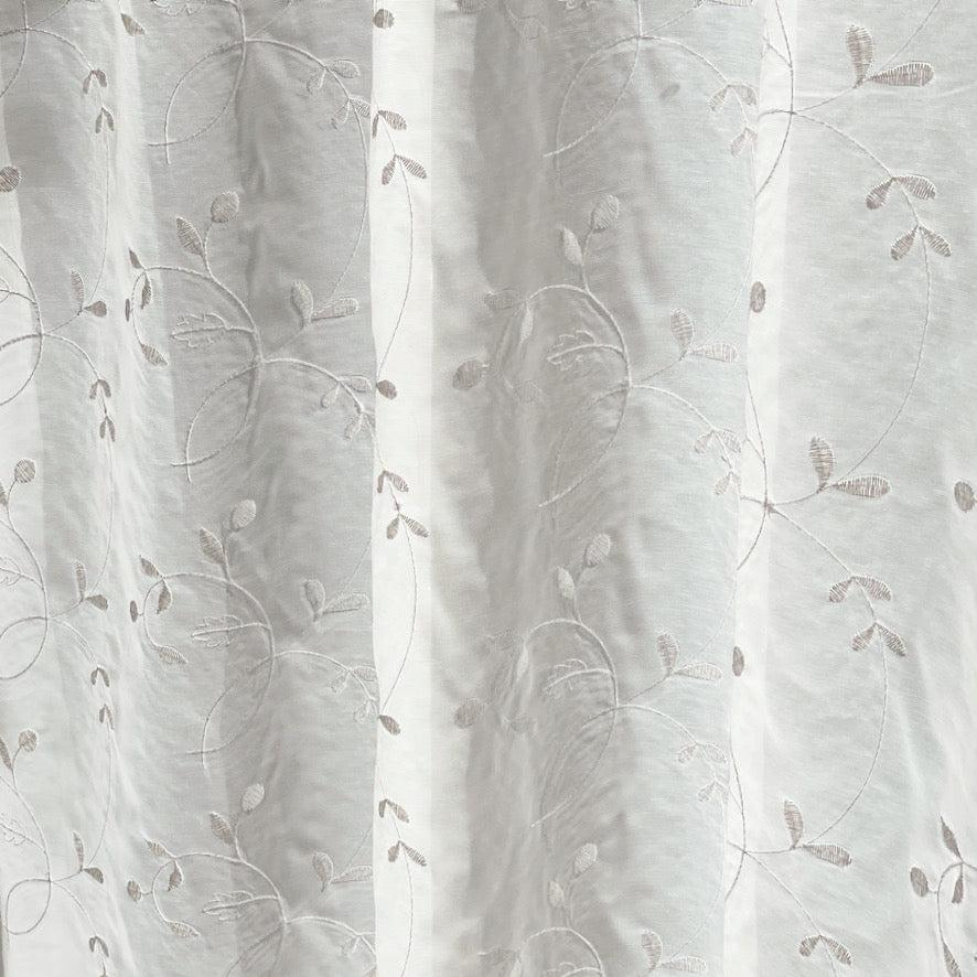 外から見えない刺繍レースカーテン 洗える 防犯 おしゃれ 彩光 韓国