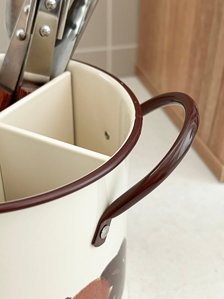 Cottage キッチンツールスタンド｜ブラシスタンド カトラリー立て