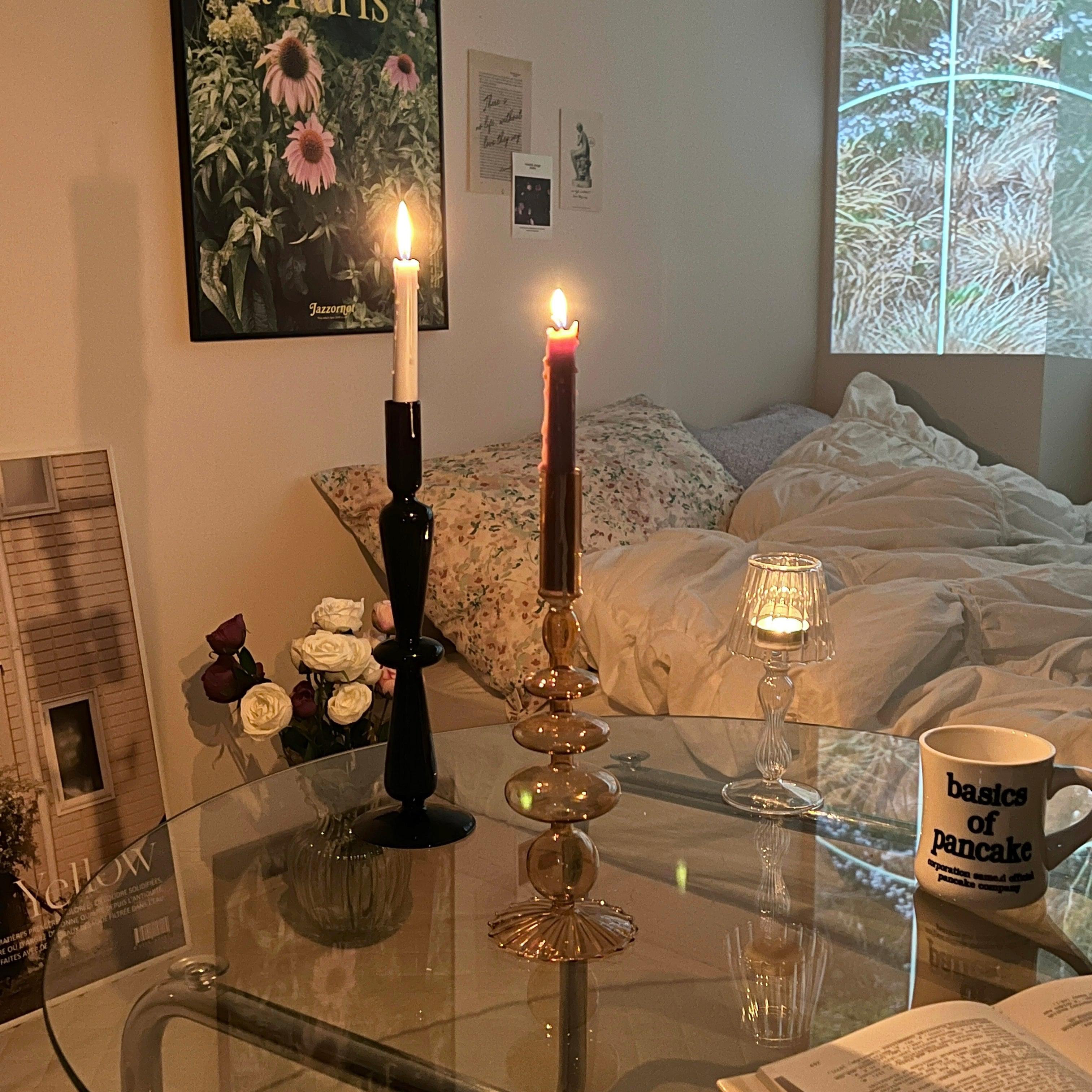 AL-1388-Little Rooms select-モノトーンキャンドルホルダー