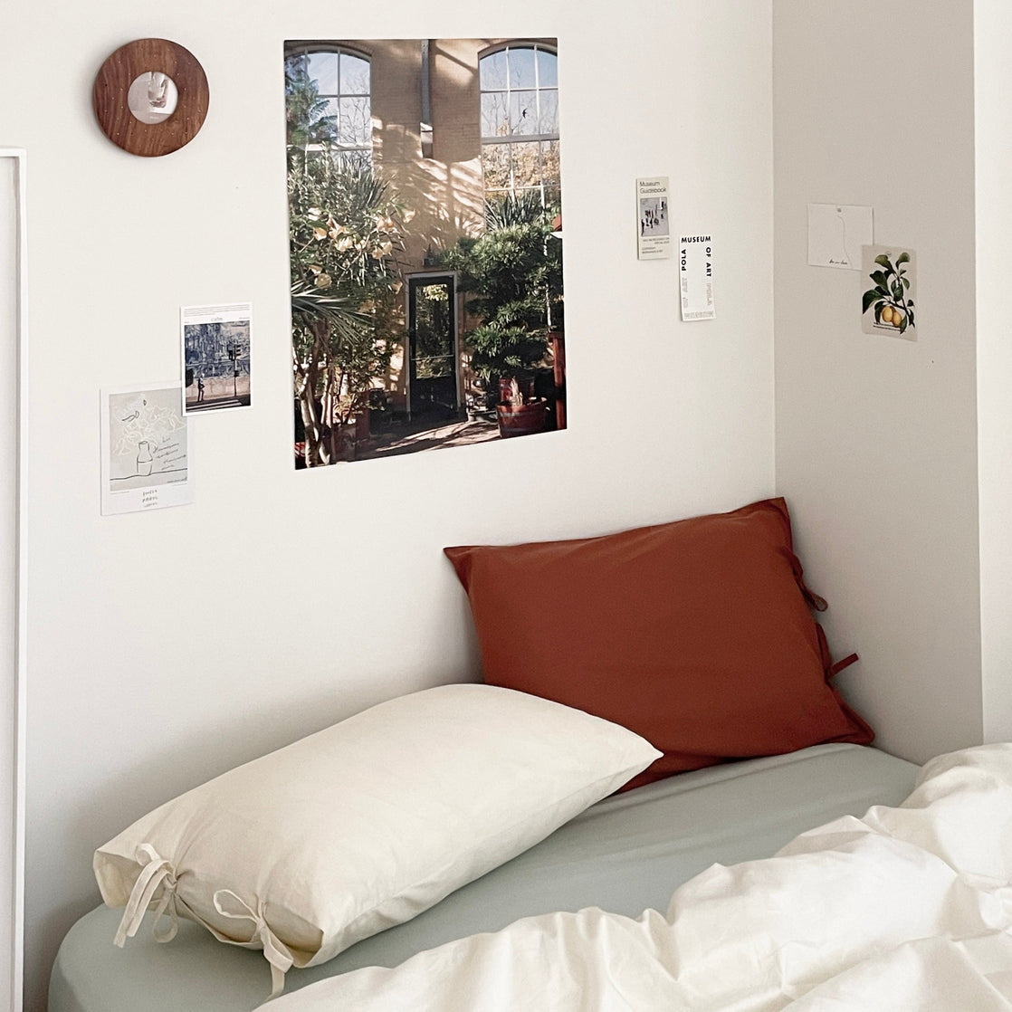 OR-2018-Little Rooms-リボン付き枕カバー｜plain pillow cover -chic color-