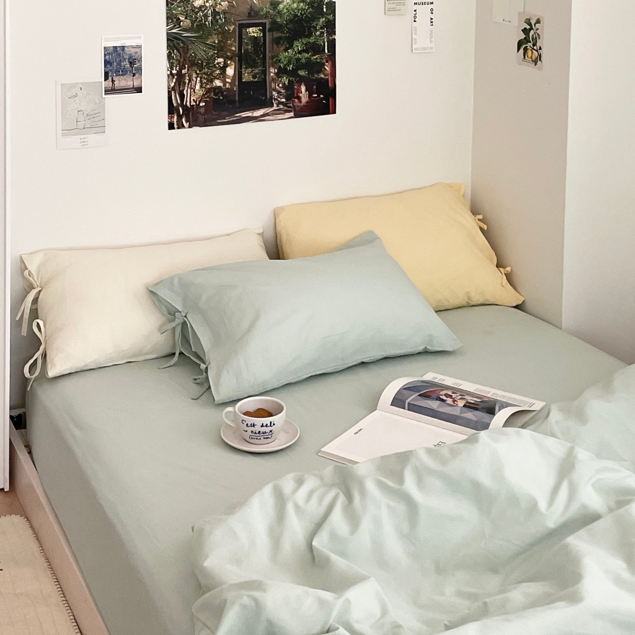 OR-2002-Little Rooms-布団カバー｜plain duvet cover -pale color-