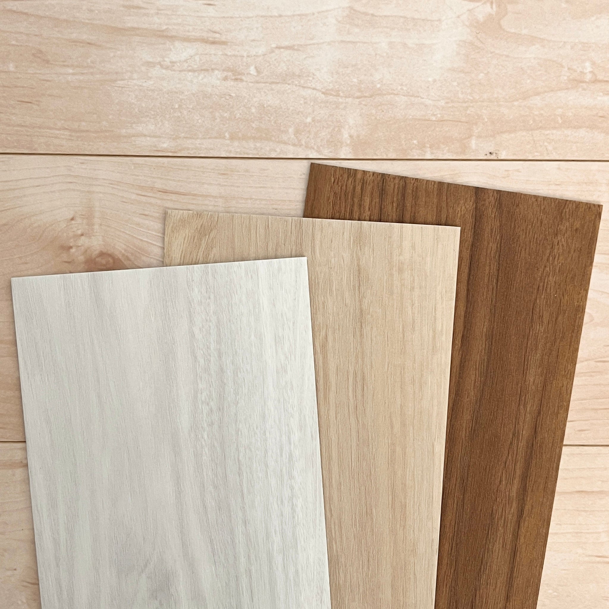 BR-2919-Little Rooms select-賃貸でも敷けるフロアタイル wood type 24枚セット