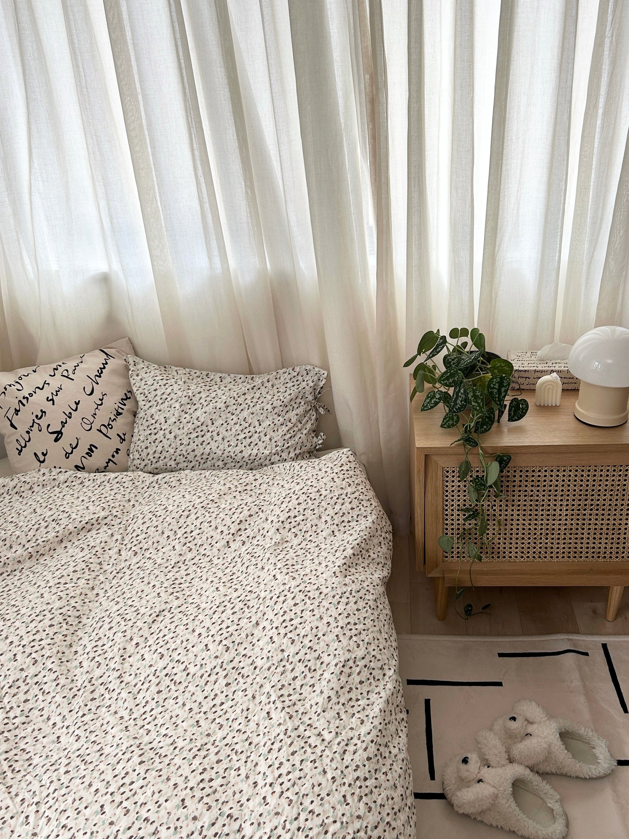 OR-2228-Little Rooms-リバーシブル布団カバー｜monet duvet cover