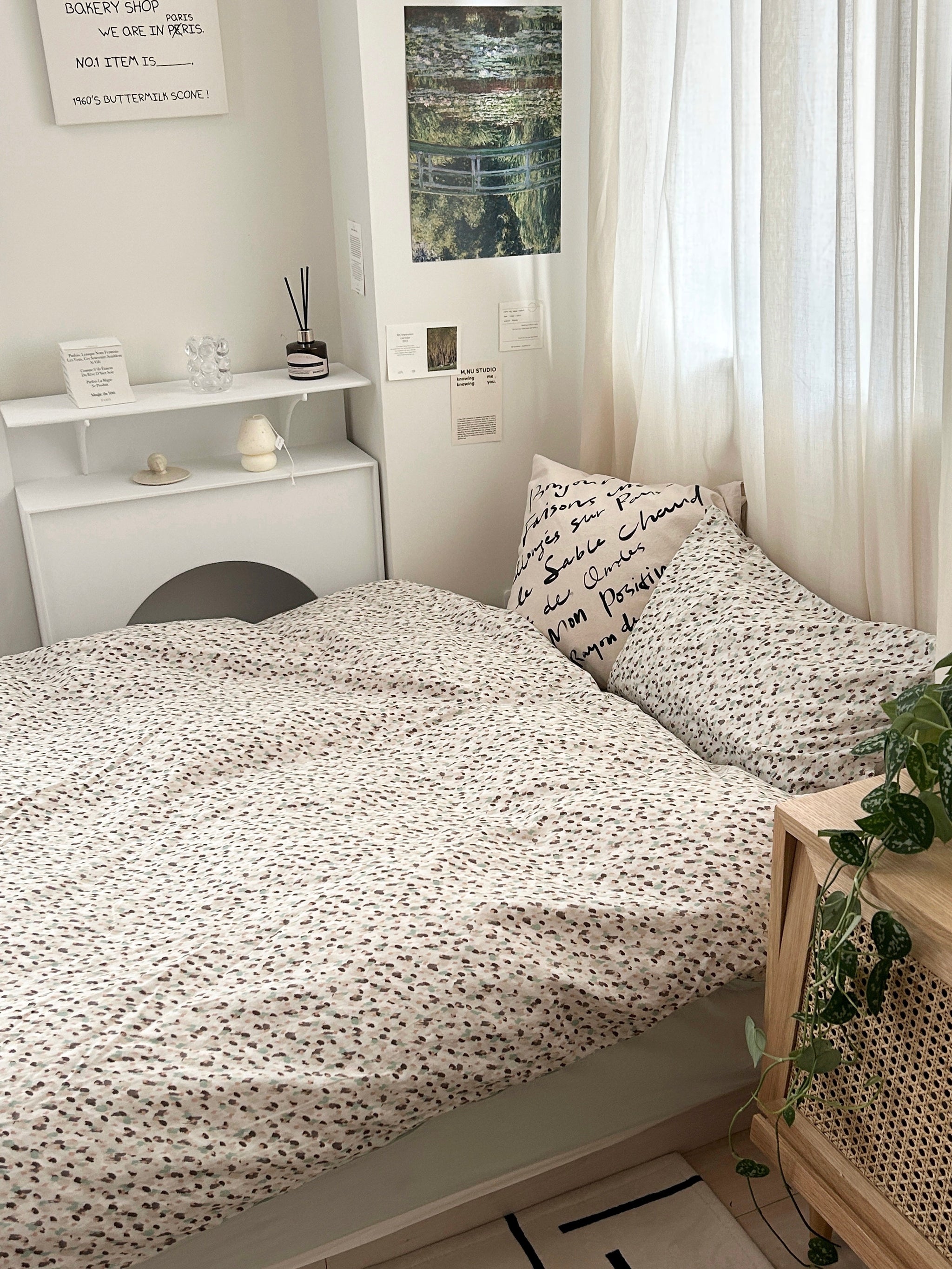 OR-2228-Little Rooms-リバーシブル布団カバー｜monet duvet cover