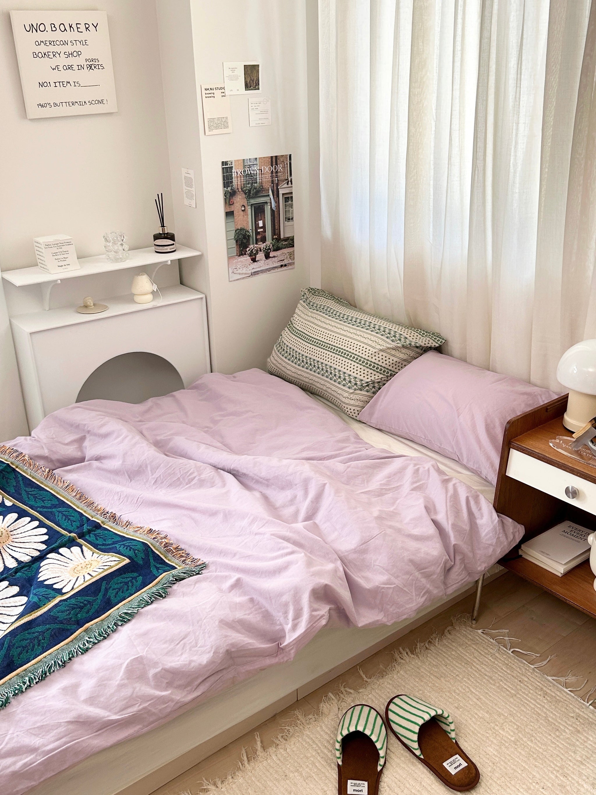 OR-2004-Little Rooms-布団カバー｜plain duvet cover -pale color-