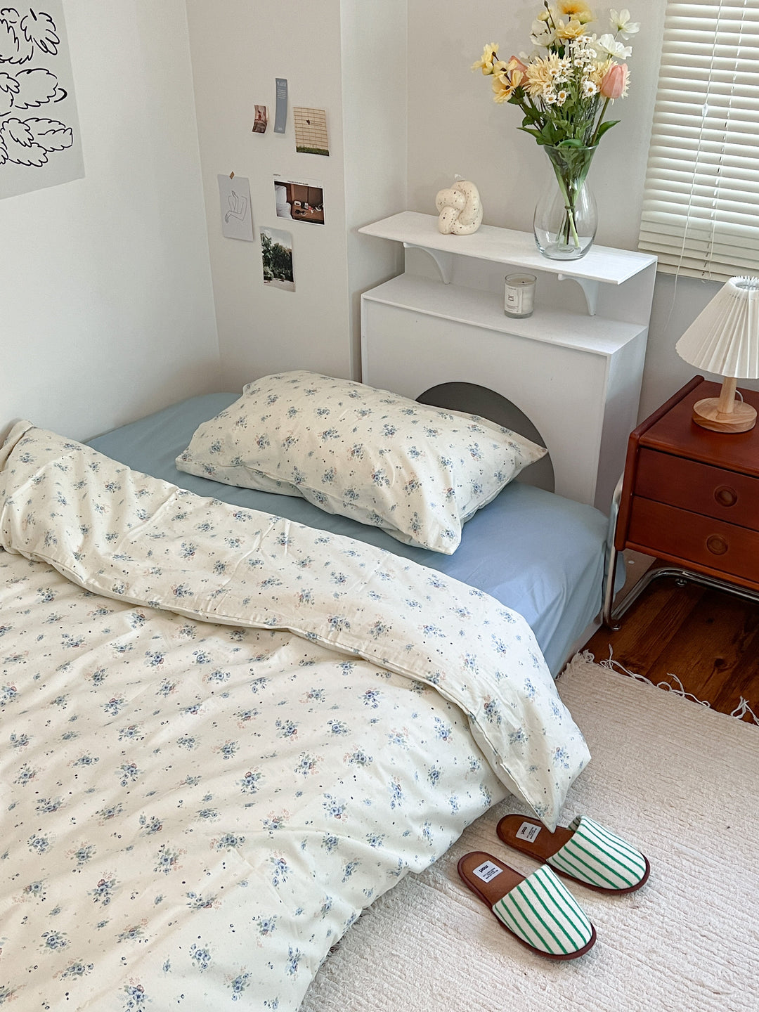 フラワーブーケ タオルケット 掛け布団 花柄 ZS2L7] 肌掛布団