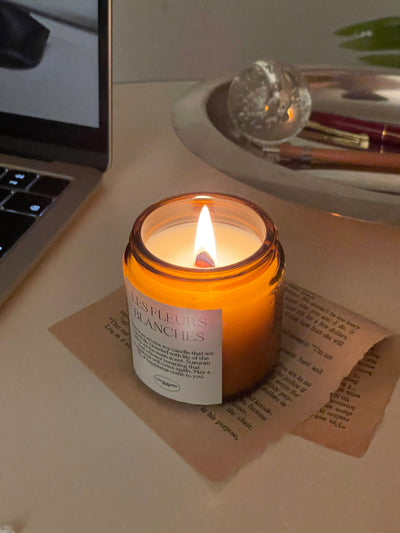 BR-4055-Lyluck, Atelier-Lyluck, Atelier｜lid amber jar aroma candle
