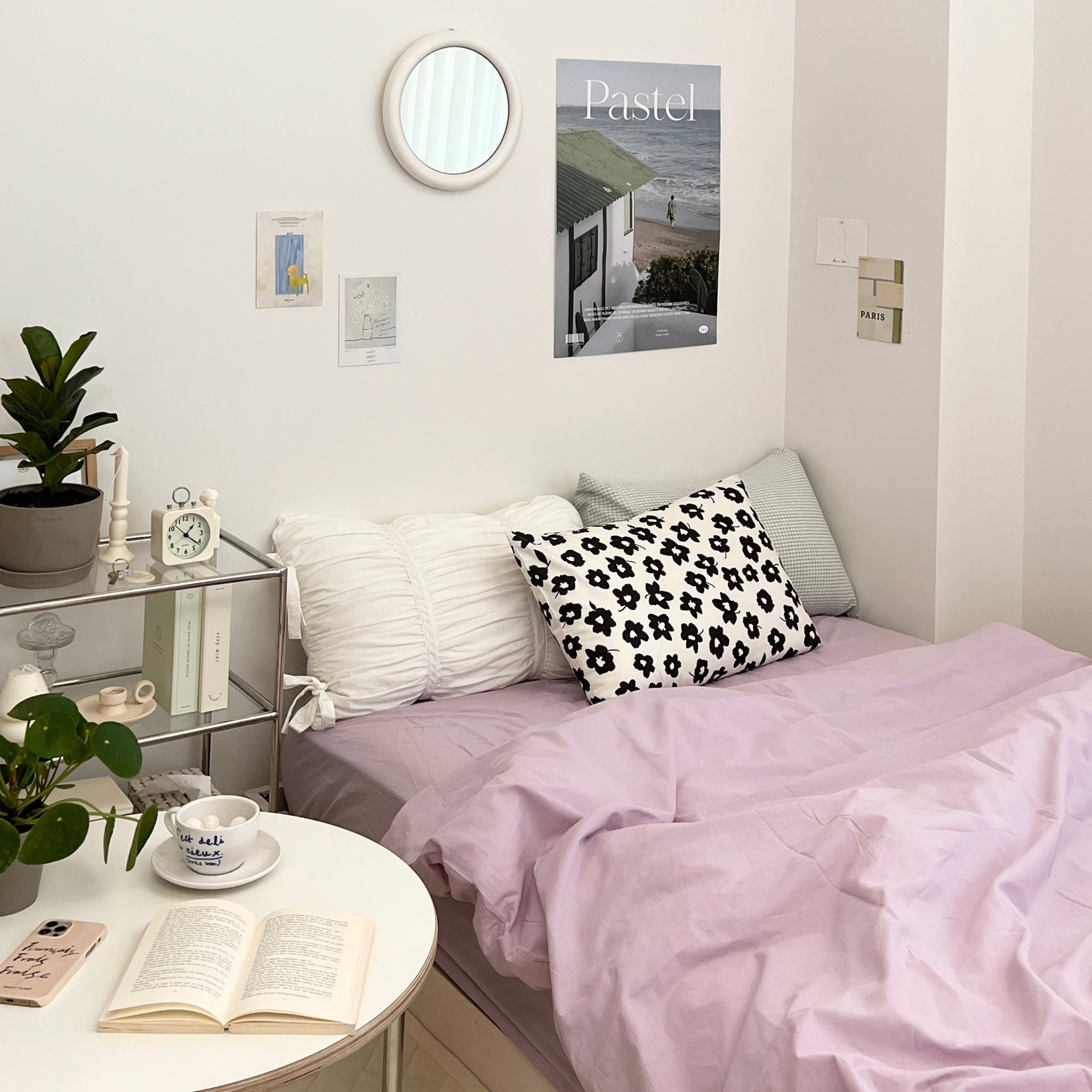 OR-2004-Little Rooms-布団カバー｜plain duvet cover -pale color-