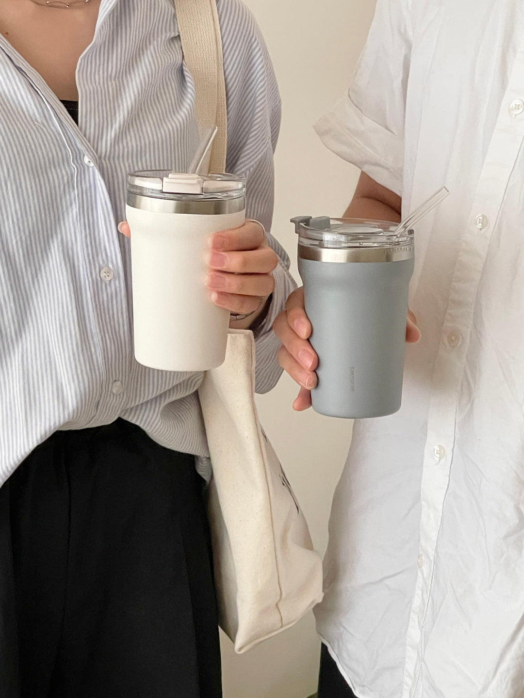 Dr.HOWS｜マルチサーモタンブラー おしゃれ シンプル ホワイト 韓国