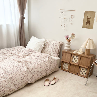 OR-2226-Little Rooms-リバーシブル布団カバー｜rose duvet cover