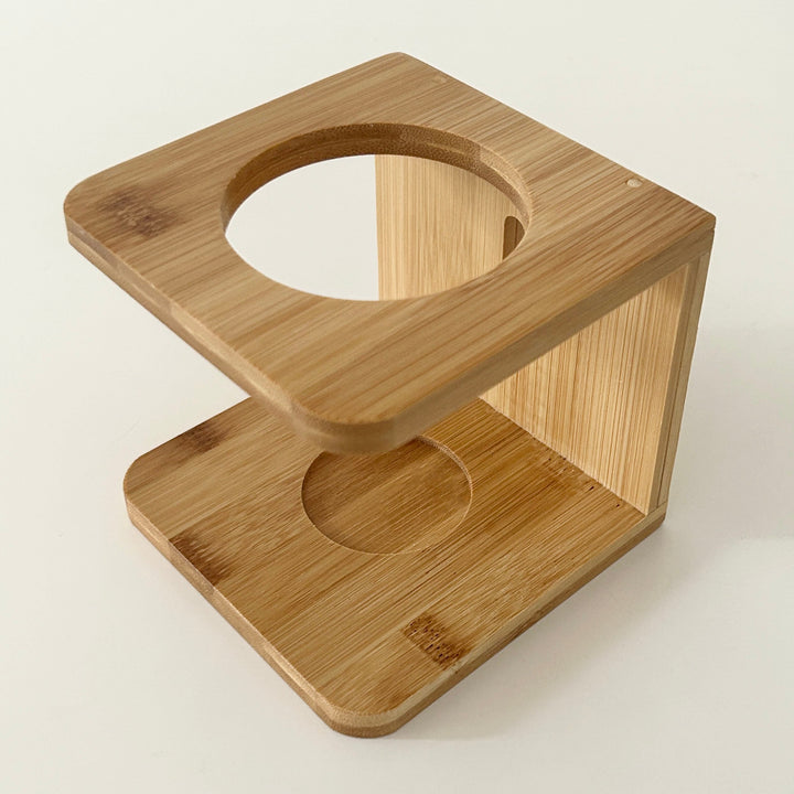 ナチュラルウッドアロマポット｜キャンドルスタンド アロマポット