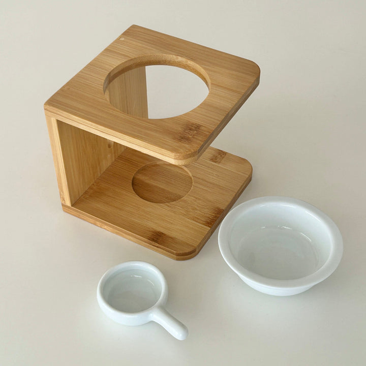 アロマスタンド、飾り台〜栃ノ木(スポルティッド有＊墨流し) アロマスタンド、飾り台〜栃ノ木(スポルティッド有＊墨流し) アロマ