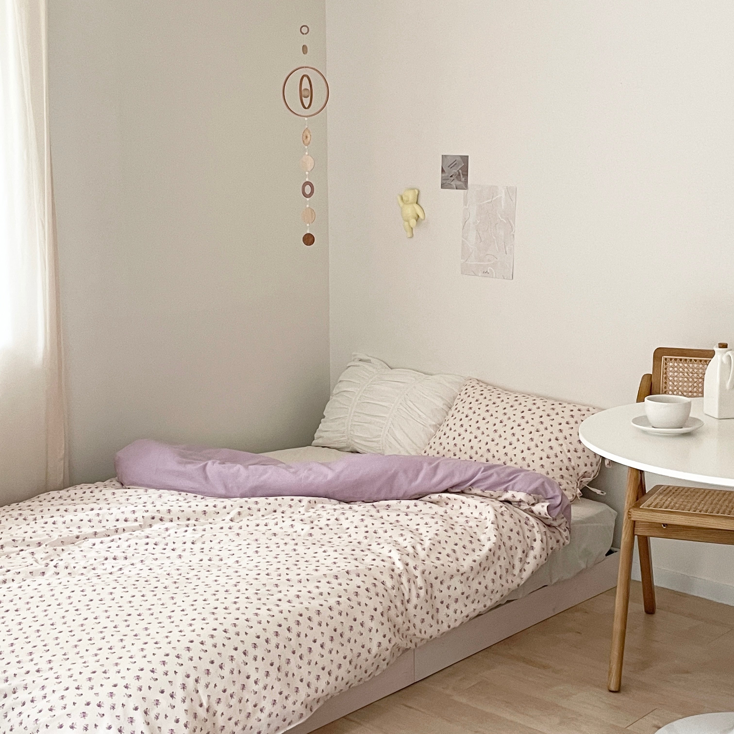 OR-2226-Little Rooms-リバーシブル布団カバー｜rose duvet cover