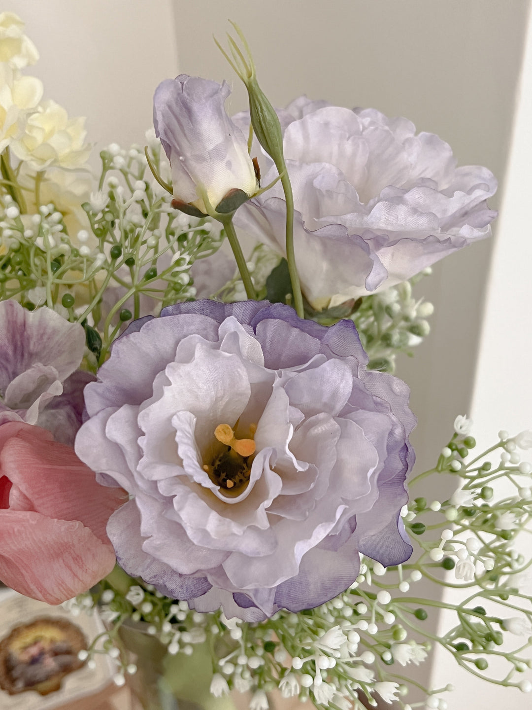 枯れないブーケ Letter bouquet｜elegance チューリップ 紫 おしゃれ