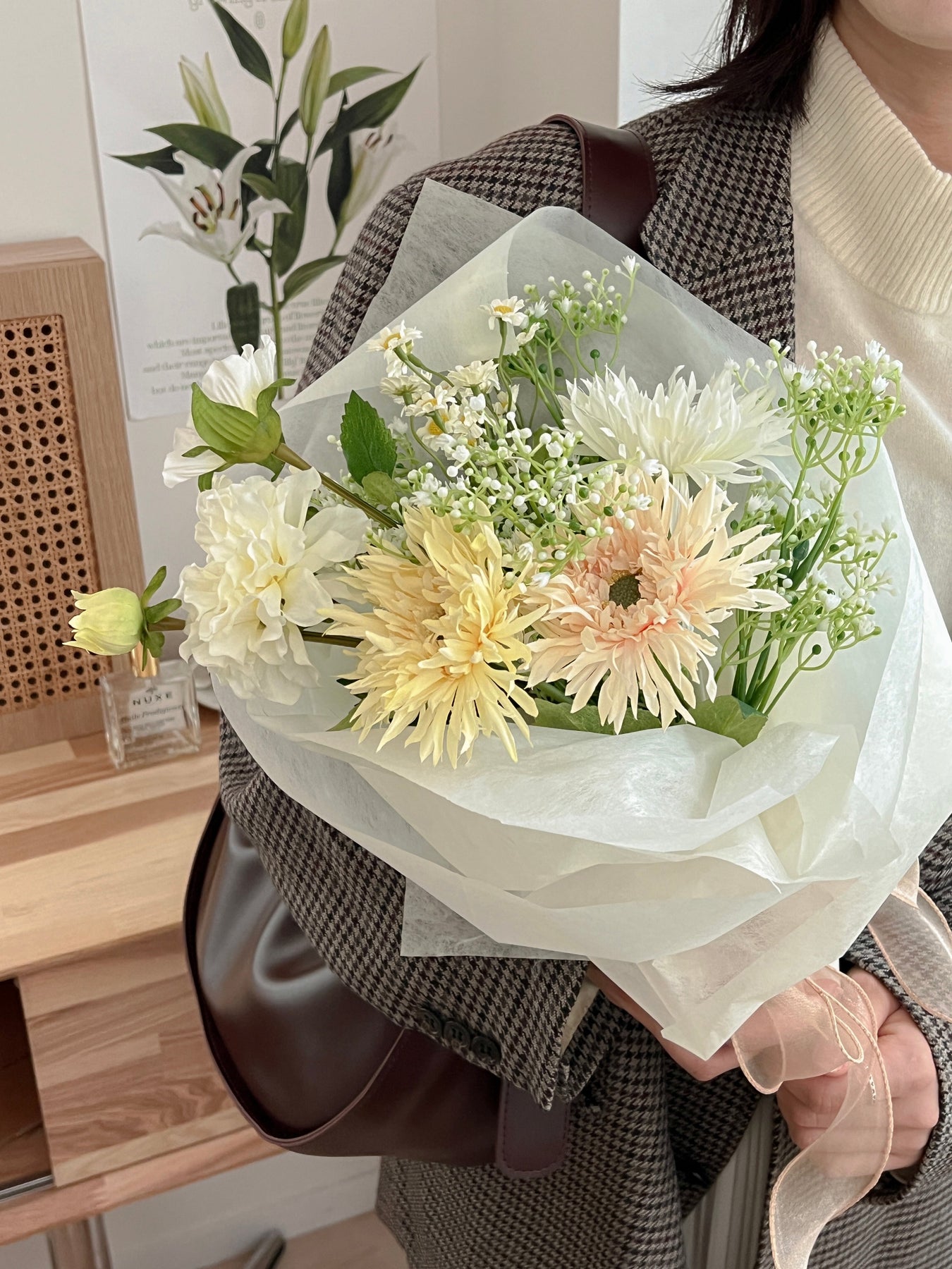 造花のブーケ Letter bouquet｜appriciate ガーベラ おしゃれ 韓国