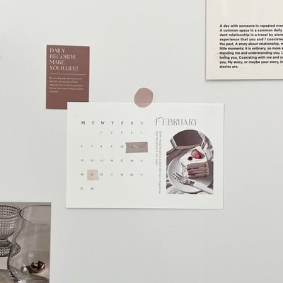 OR-3005-Little Rooms-フォトカレンダー｜My inspiration calendar 2023