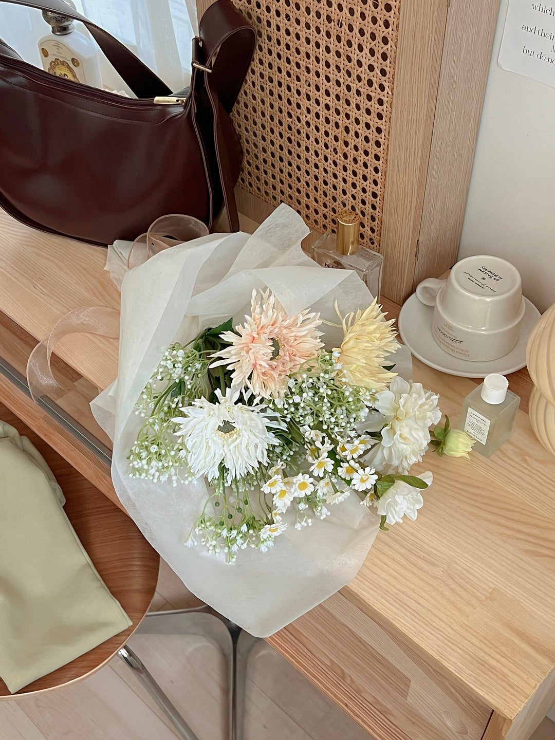 枯れないブーケ Letter bouquet｜appriciate ガーベラ おしゃれ 韓国