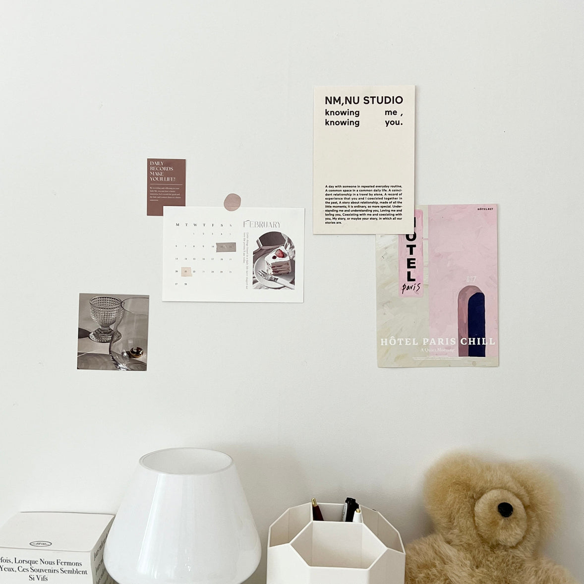 OR-3005-Little Rooms-フォトカレンダー｜My inspiration calendar 2023