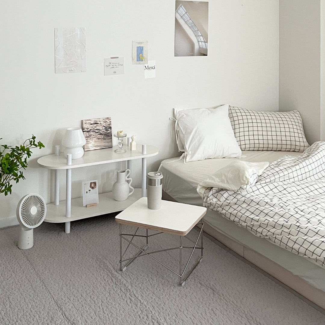 AL-2393-Little Rooms select-ホワイトラウンドラック