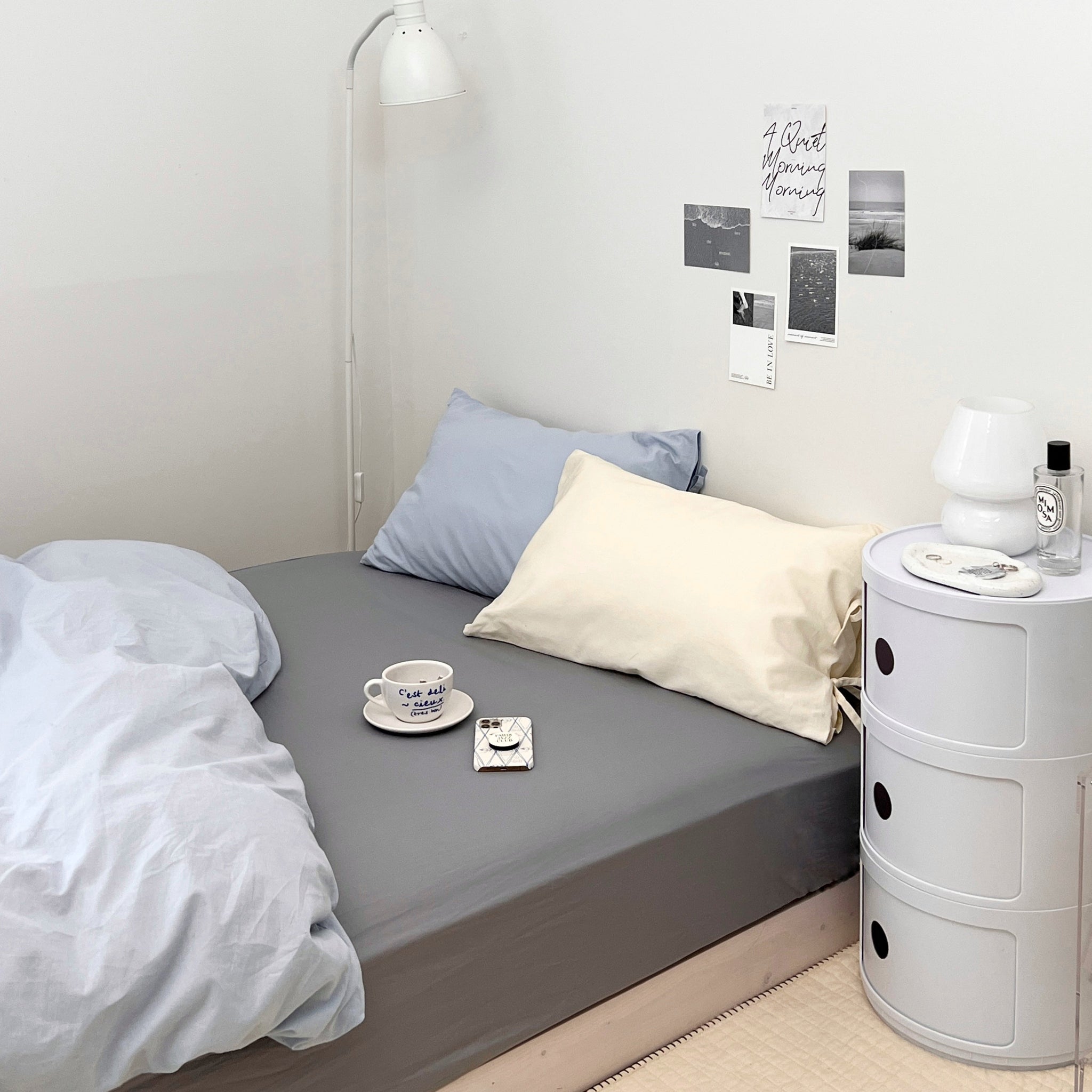 OR-2003-Little Rooms-布団カバー｜plain duvet cover -pale color-