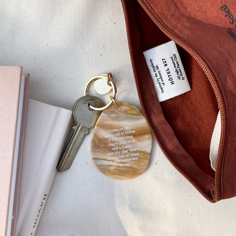 OR-1619-Little Rooms-キーホルダー｜texture keyring