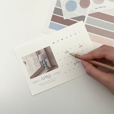 OR-3005-Little Rooms-フォトカレンダー｜My inspiration calendar 2023