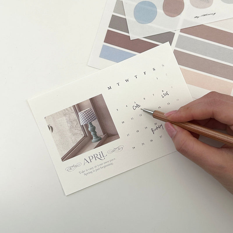 OR-3005-Little Rooms-フォトカレンダー｜My inspiration calendar 2023