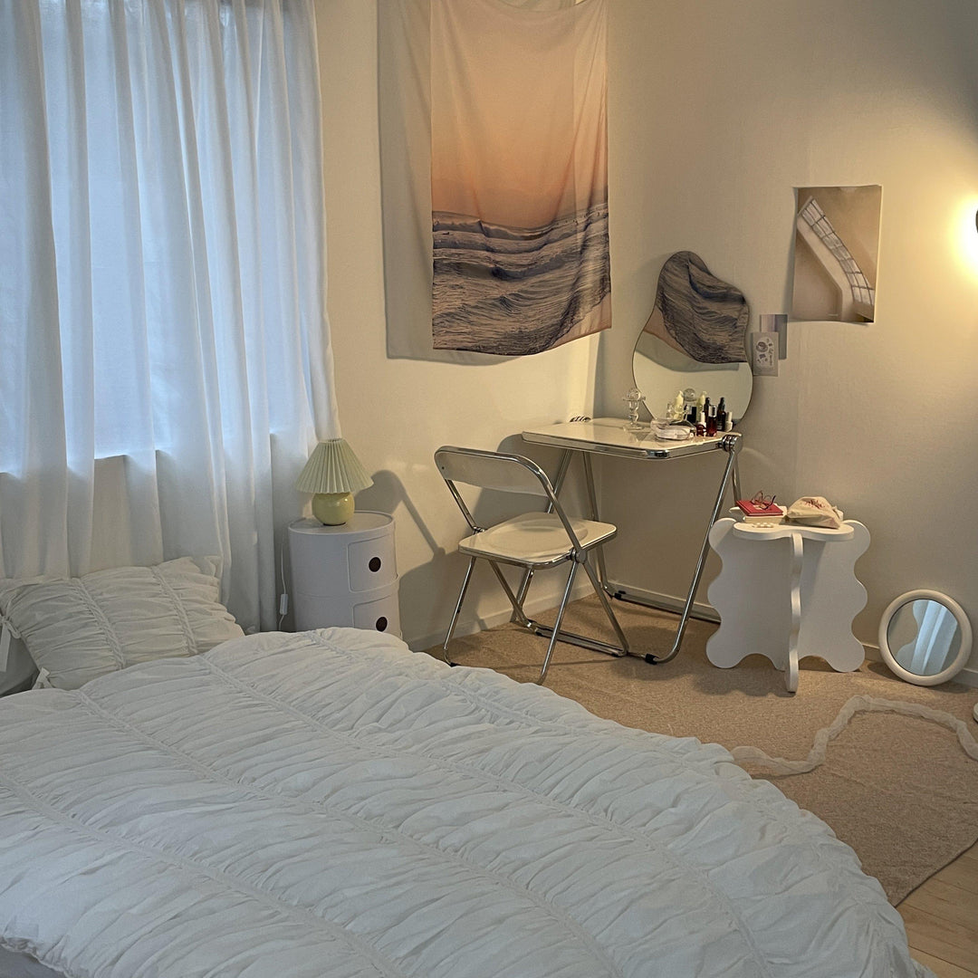 little rooms モダンカーブスタンドミラー 姿見 全身 全身鏡｜モダンカーブスタンドミラー｜おしゃれ 韓国インテリア