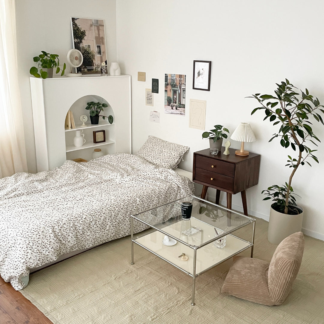 OR-2232-Little Rooms-リボン付き枕カバー｜monet pillow cover