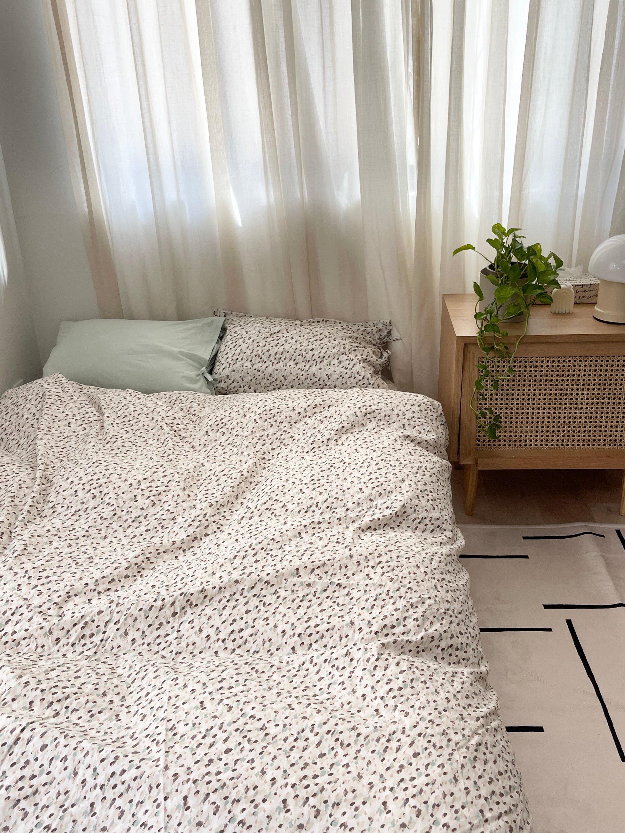 OR-2228-Little Rooms-リバーシブル布団カバー｜monet duvet cover