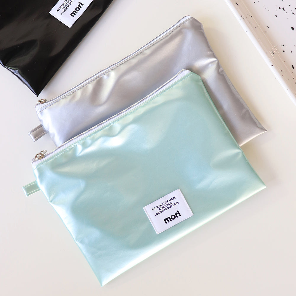 BR-3857-morl-morl ポーチ｜Enamel pouch（Medium）