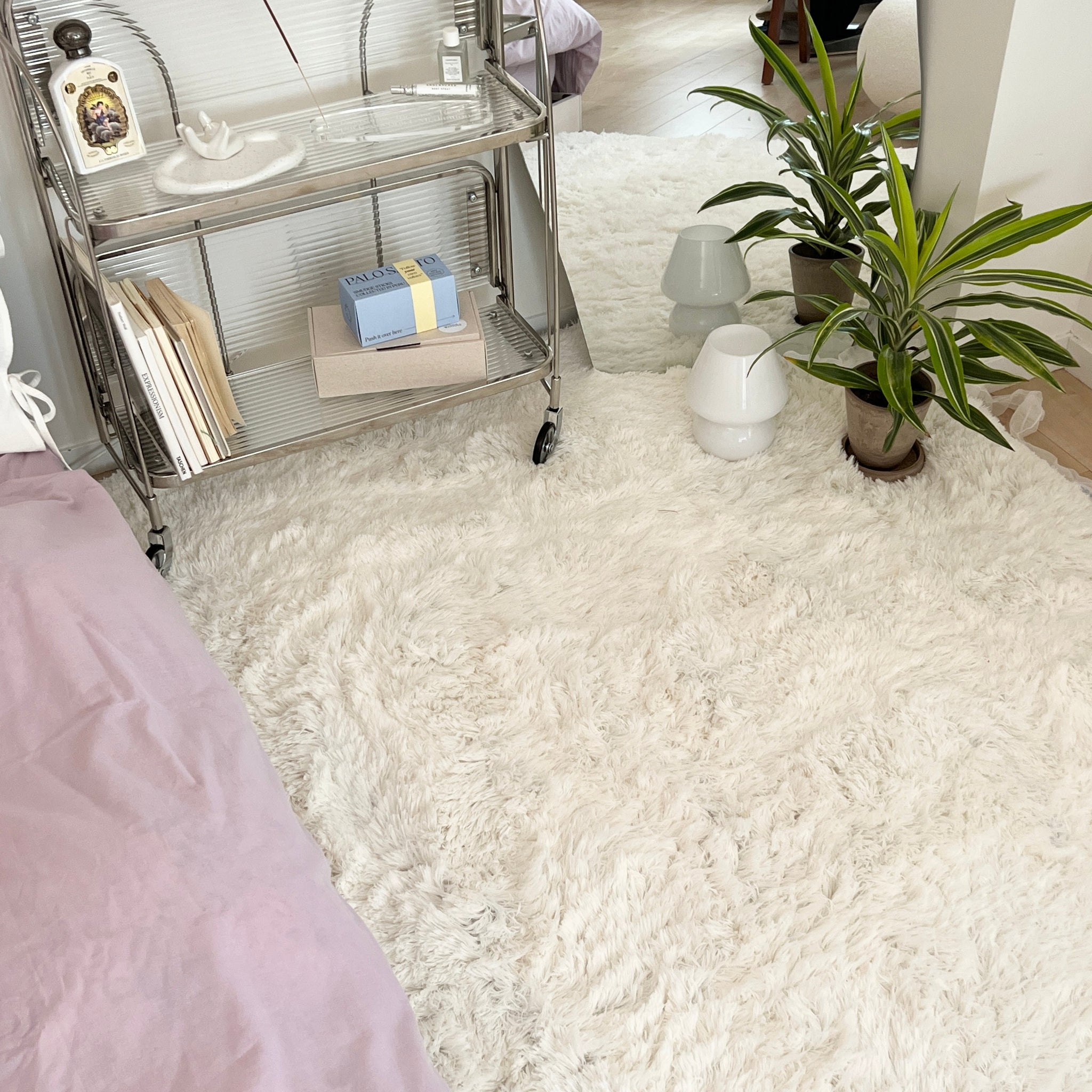 BR-2767-Little Rooms select-puppy 洗えるシャギーラグ