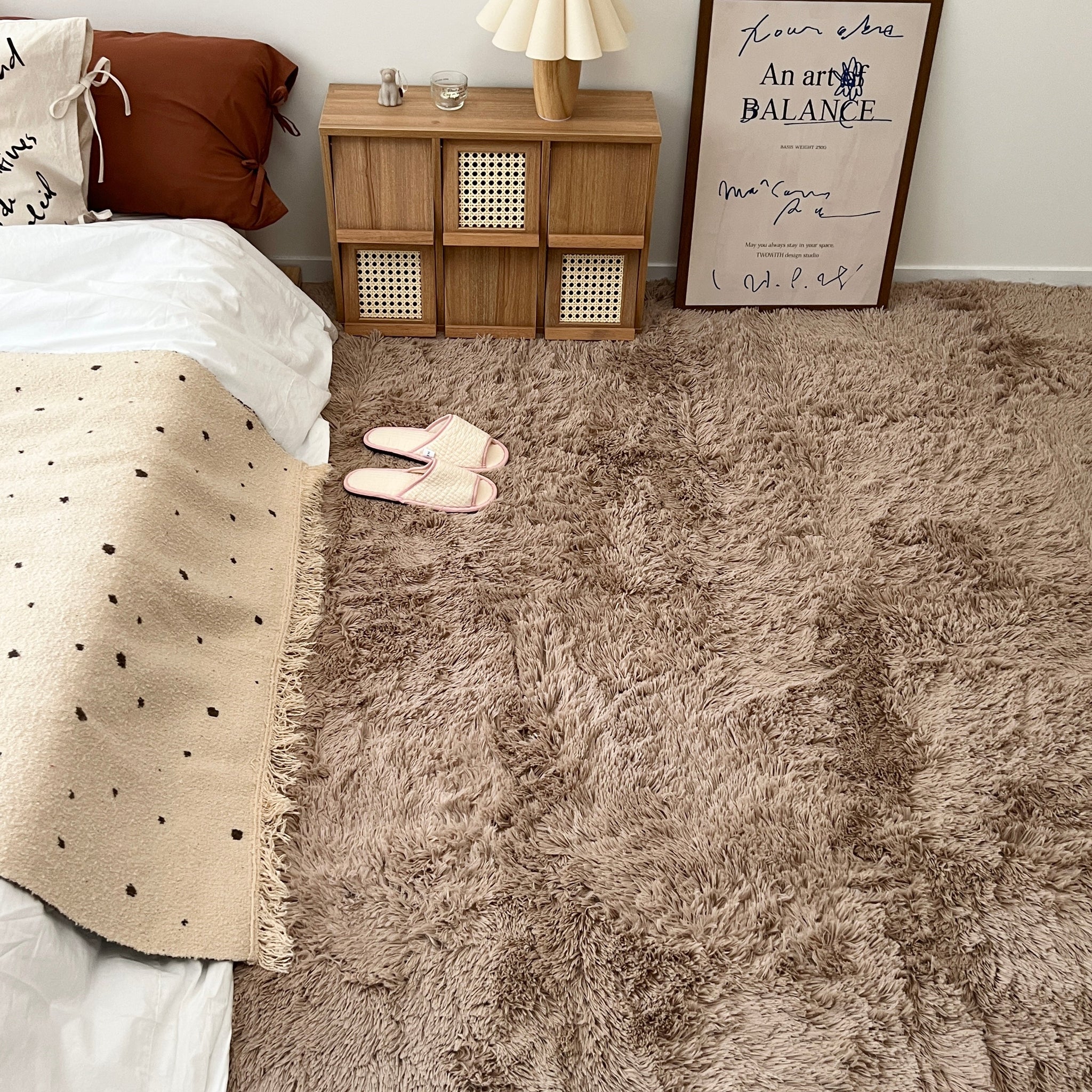 BR-2772-Little Rooms select-puppy 洗えるシャギーラグ