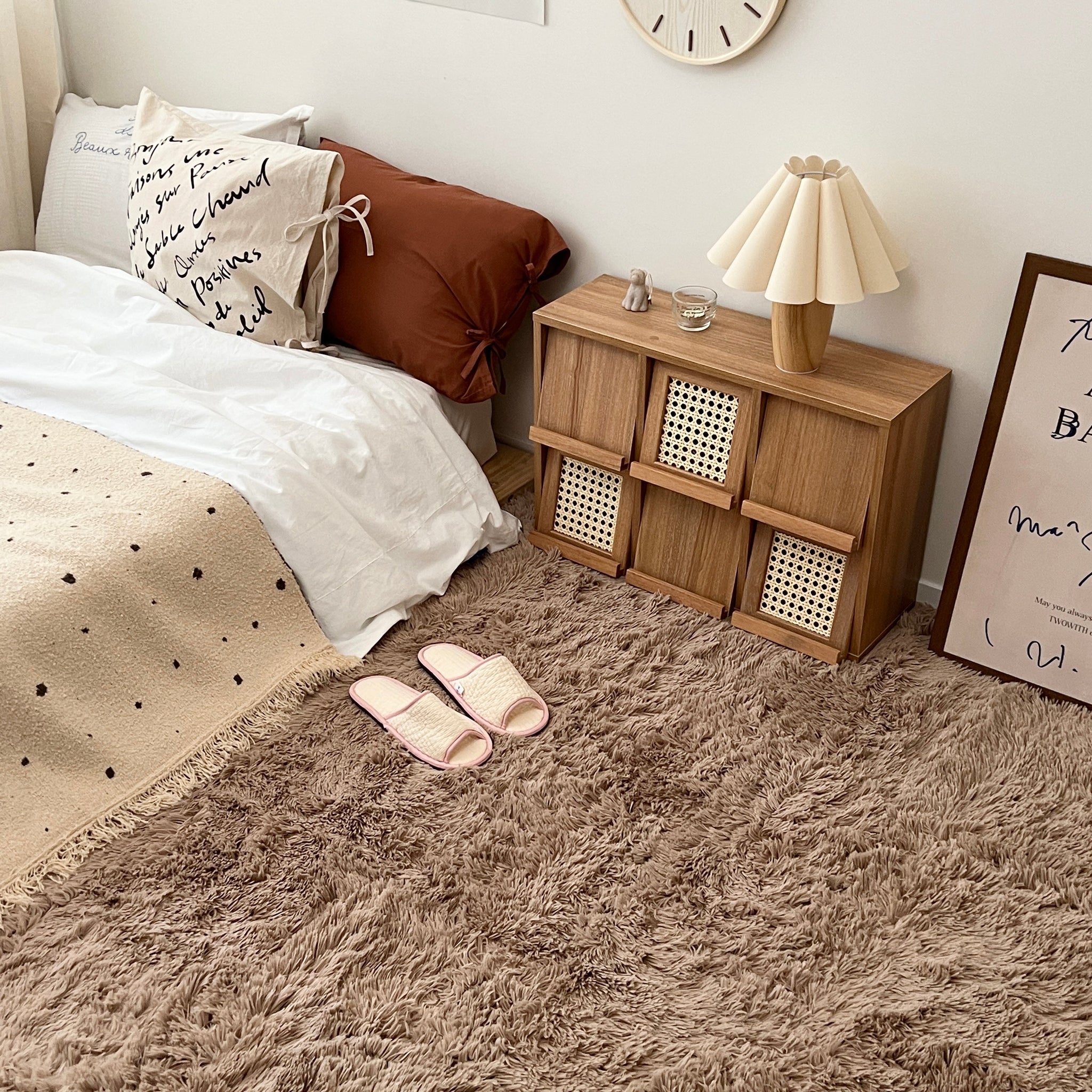 BR-2772-Little Rooms select-puppy 洗えるシャギーラグ