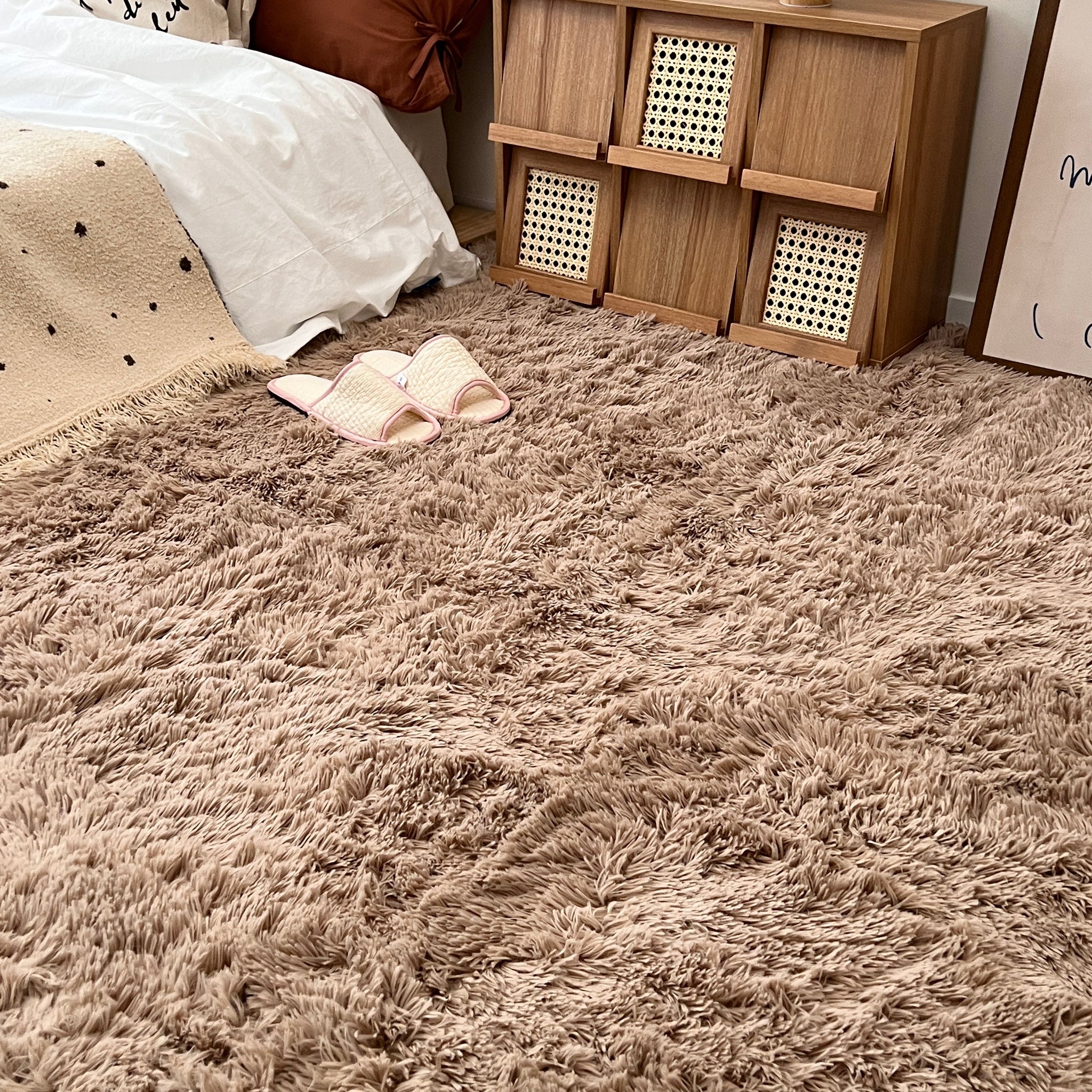 BR-2772-Little Rooms select-puppy 洗えるシャギーラグ