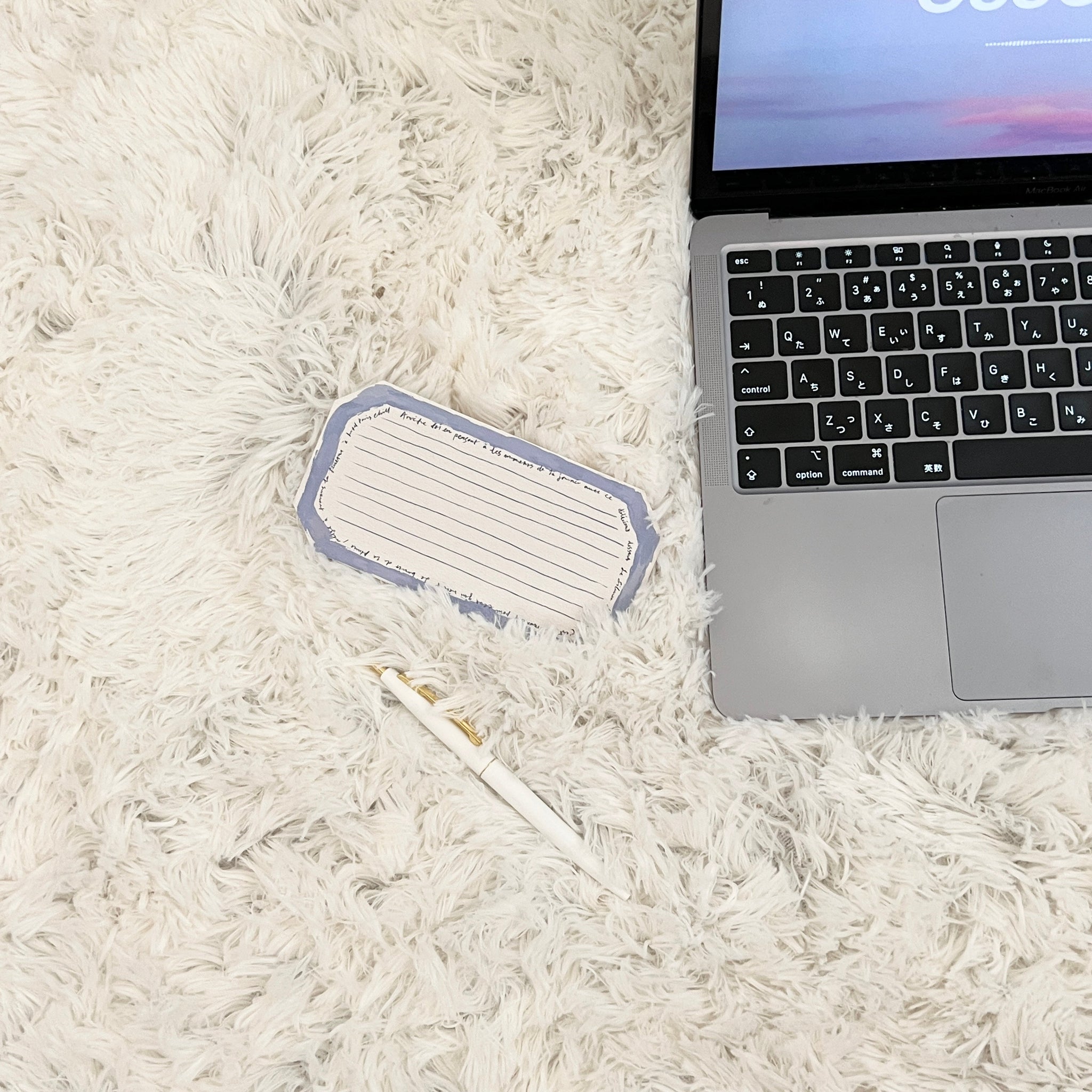 BR-2772-Little Rooms select-puppy 洗えるシャギーラグ